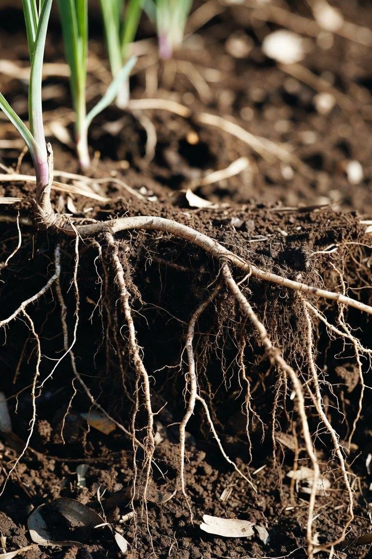 Soil and roots